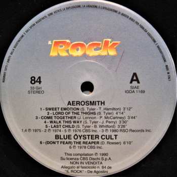 LP Blue Öyster Cult: Aerosmith / Blue Öyster Cult