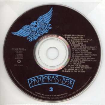 3CD/Box Set Aerosmith: Pandora's Box