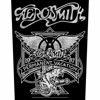 Merch Aerosmith: Zádová Nášivka Permanent Vacation