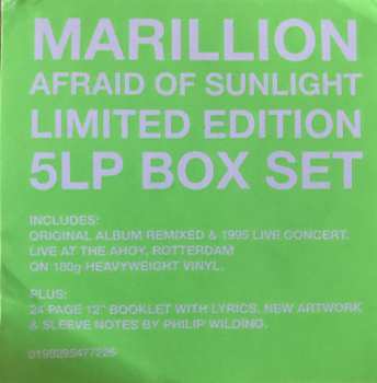 5LP Marillion: Afraid Of Sunlight DLX | LTD 1272