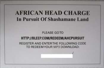 2LP African Head Charge: In Pursuit Of Shashamane Land 310556