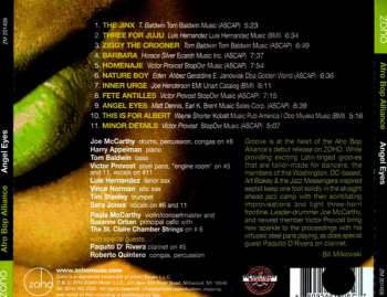 CD Afro Bop Alliance: Angel Eyes 250015