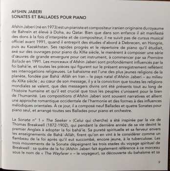 CD Afshin Jaberi: The Bab - Piano Sonatas and Ballades 374161