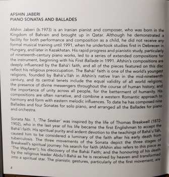 CD Afshin Jaberi: The Bab - Piano Sonatas and Ballades 374161