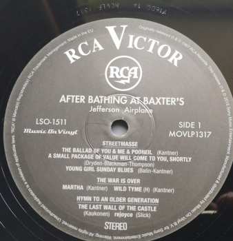 LP Jefferson Airplane: After Bathing At Baxter's 1285