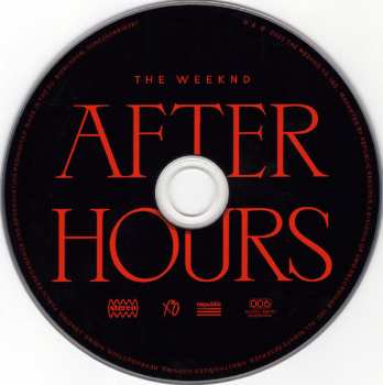 CD The Weeknd: After Hours 1289