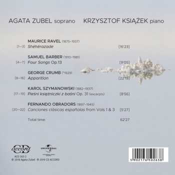 CD Agata Zubel: Apparition 437381