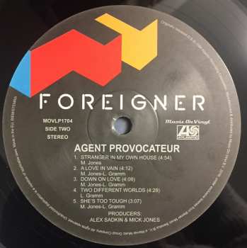 LP Foreigner: Agent Provocateur 1391