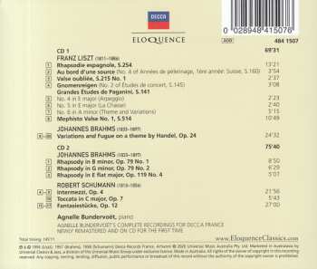 2CD Agnelle Bundervoët: Complete Recordings On Decca France 471880