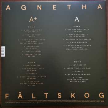 2LP Agnetha Fältskog: A+ CLR | DLX | LTD 502658