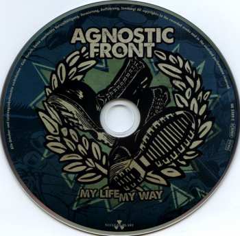 CD Agnostic Front: My Life My Way 24537