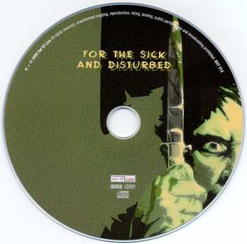 CD Agonoize: For The Sick And Disturbed 251798