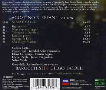 CD Agostino Steffani: Stabat Mater 34202