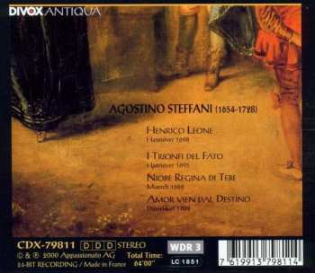 CD Agostino Steffani: Suites Théatrales 531187