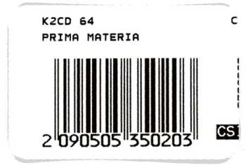 CD Agusa: Prima Materia 486495