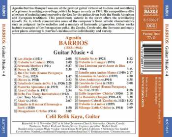 CD Agustín Barrios Mangoré: Guitar Music • 4 117187