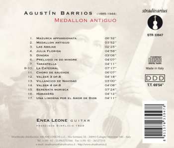 CD Agustín Barrios Mangoré: Medallon Antiguo 333352