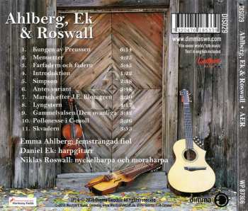 CD Ahlberg, Ek & Roswall: AER 429901