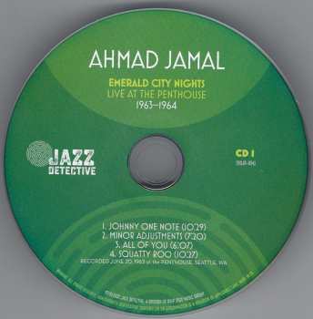2CD Ahmad Jamal: Emerald City Nights - Live At The Penthouse 1963-1964 393026