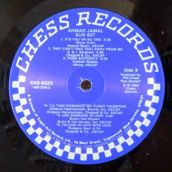 2LP Ahmad Jamal: Sun Set