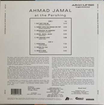 LP Ahmad Jamal Trio: Ahmad Jamal At The Pershing 290357