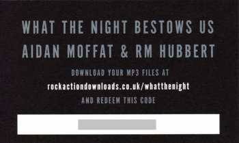 LP Aidan Moffat: What The Night Bestows Us CLR 65571