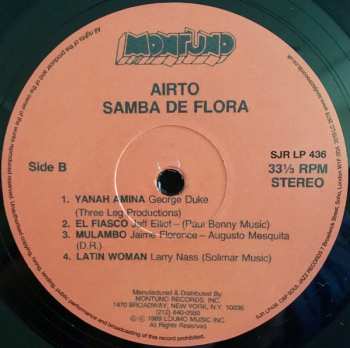 LP Airto Moreira: Samba De Flora LTD 57715