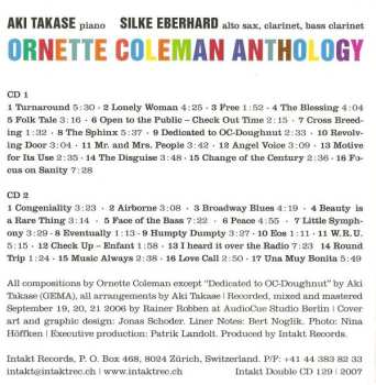 2CD Aki Takase: Ornette Coleman Anthology 477012