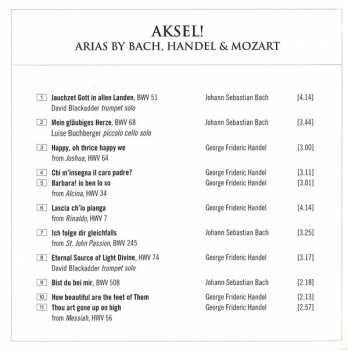 CD Aksel Rykkvin: Arias By Bach, Handel & Mozart 424946