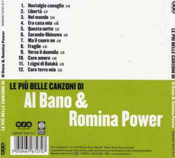 CD Al Bano & Romina Power: Le Più Belle Canzoni Di Al Bano & Romina Power 393146