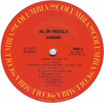 LP Al Di Meola: Casino 64879