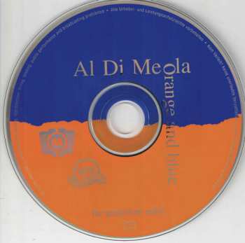 CD Al Di Meola: Orange And Blue DIGI 400140