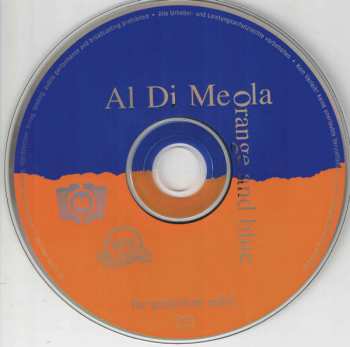 CD Al Di Meola: Orange And Blue DIGI