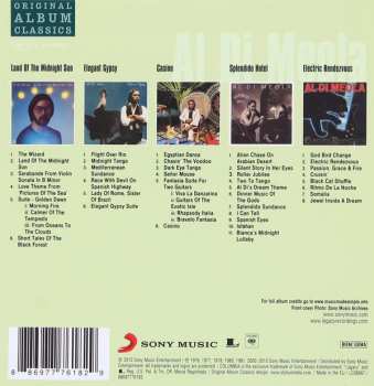 5CD/Box Set Al Di Meola: Original Album Classics 26702