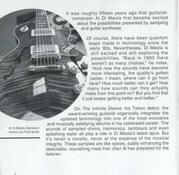 CD Al Di Meola: The Infinite Desire 315295