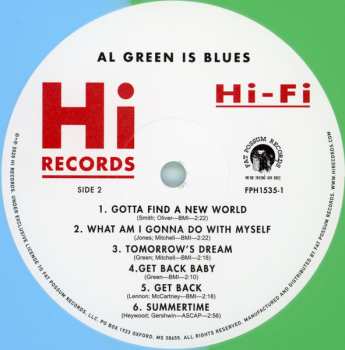LP Al Green: Green Is Blues CLR | LTD