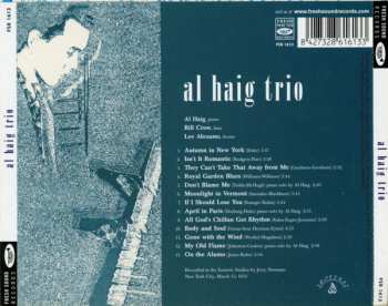 CD Al Haig Trio: The Al Haig Trio