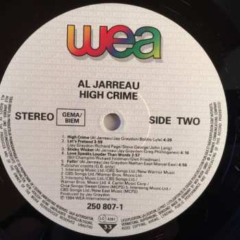 LP Al Jarreau: High Crime
