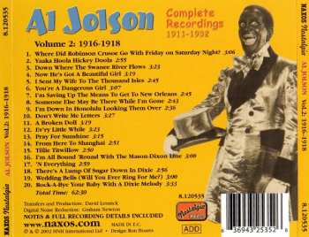 CD Al Jolson: Al Jolson Vol. 2 1916-18 338096