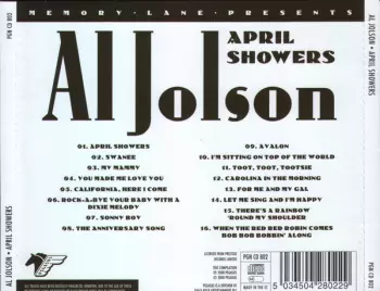 Al Jolson: April Showers