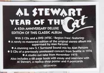3CD/DVD/Box Set Al Stewart: Year Of The Cat DLX | LTD 97425