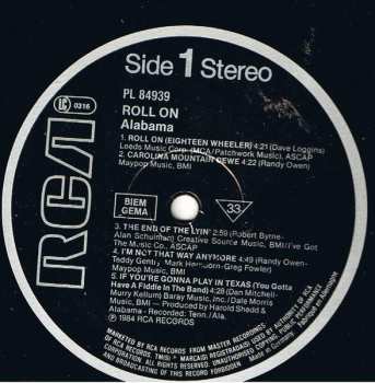 LP Alabama: Roll On