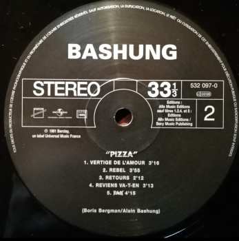 LP Alain Bashung: Pizza 328685