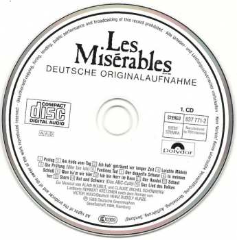 2CD Alain Boublil: Les Misérables - Deutsche Originalaufnahme 46690