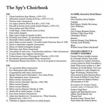 2CD Alamire: The Spy's Choirbook: Petrus Alamire & The Court Of Henry VIII 329481