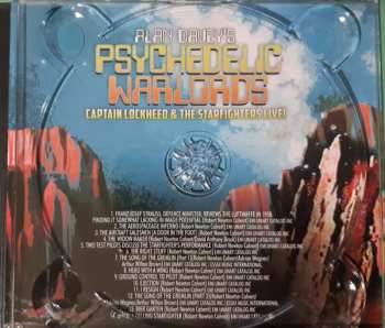 CD The Psychedelic Warlords: Captain Lockheed & The Starfighters Live! LTD 372364