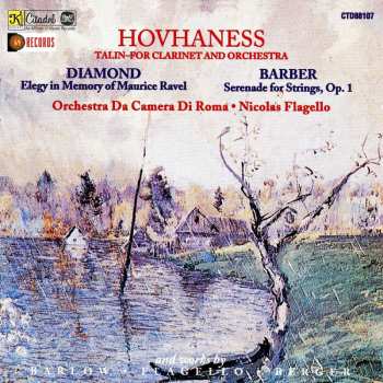 Album Alan Hovhaness: Konzert Für Klarinette & Streichorchester "talin"