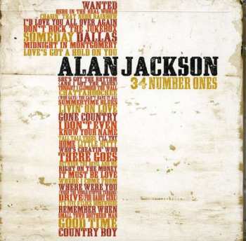 Album Alan Jackson: 34 Number Ones