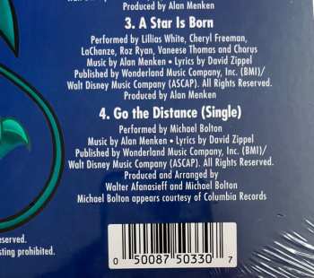 LP Alan Menken: Songs From Hercules LTD | CLR 325134