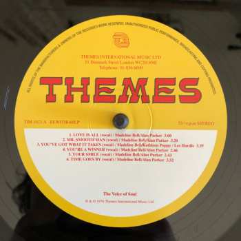 LP Alan Parker: The Voice Of Soul LTD 406574